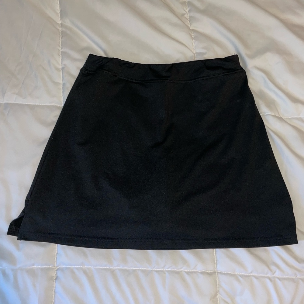 Black golf skirt